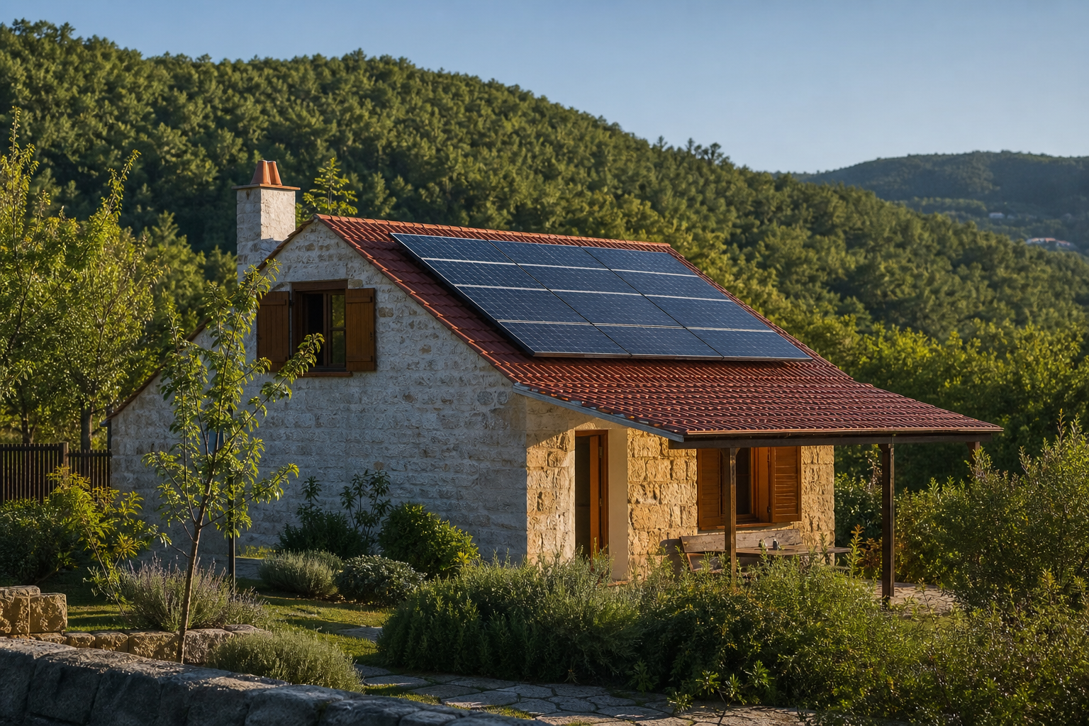 Solarna elektrana 6 kW jednofazna za crijep